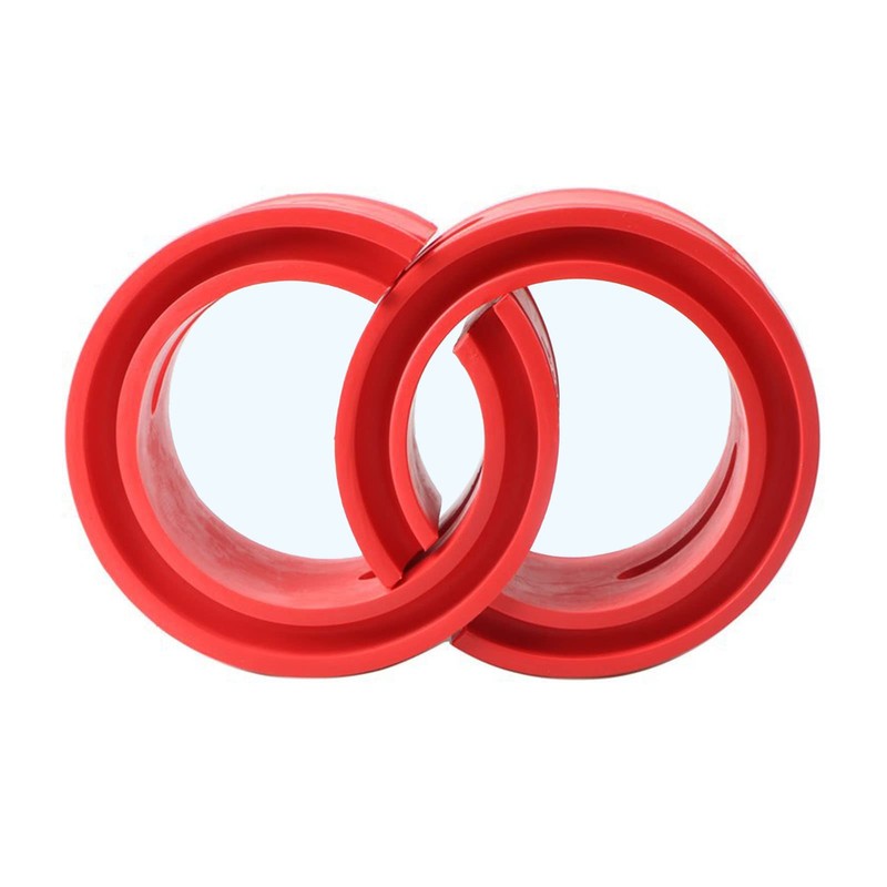 2Pcs Automotive Coil Spring Buffer Anti Vibration Universal Spring Bumper