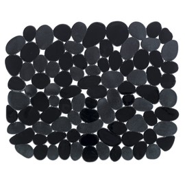 WENKO Stone Black Sink Inlay - Can Be Cut To Size - 31 x 26 cm - Black