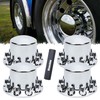 Vitonsbay 4 Rear Dome Axle Wheel Covers - Rear Hub