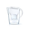 BRITA Marella White Karaffe, Kunststoff, Weiß, 2,4 L