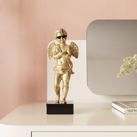 Kare Cool Angel Design Decorative Figurine Gold 29 x 12 x 9 cm (H x W x D)