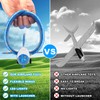Fuwidvia 3 Pack Airplane Launcher Toys, 2 Flight Modes LED