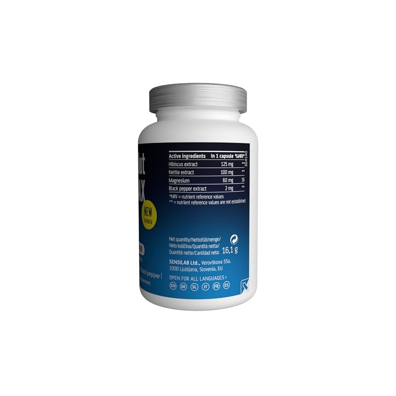 Slimmium WaterOut MAX Kapseln mit Hibiskus, Brennnessel, Magnesium und Extrakt