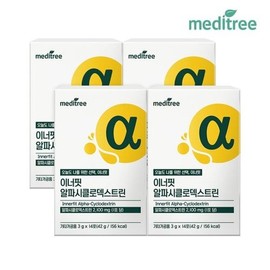Meditree Inner Fit Alpha-cyclodextrin 4 boxes / 메디트리 이너핏 알파시클로덱스트린 4박스