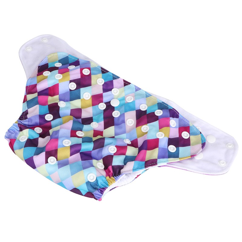 Breathable Soft Waterproof Adjusted Washable Reusable Infant Diaper Pants (Type
