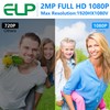 ELP 180degree Fisheye Lens Wide Angle USB Camera 1080P Mini