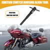 Partuto Ignition Switch Housing Align Tool - for Harley Metal