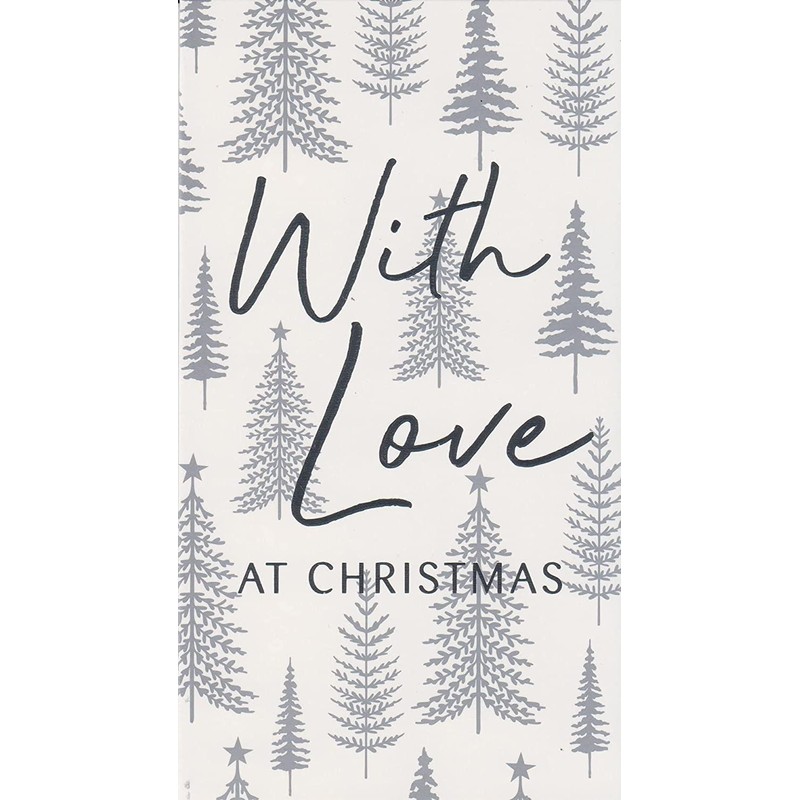 YLAB - 4 Silver Christmas Money Wallets & Envelopes