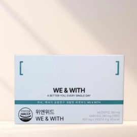 Bay Lab We&With Mastic Actajine Digestive Enzyme 1 box (24 tablets) / 베이랩 위앤위드 매스틱 악타진 소화효소 1박스 (24정)