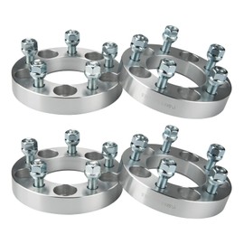 ZonCar Forged 5x4.5 1 inch Wheel Spacers, 1 inch Wheel Spacer with Lug Centric,82.5mm Hub Bore M12x1.5 Thread Pitch Spacers Fits for Civic,Elantra,Sonata,Malibu,Fusion,Accor,4pcs