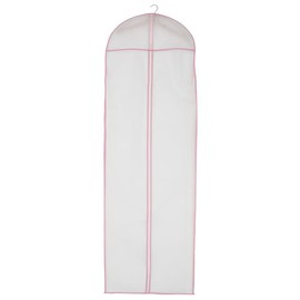 Wedding Dress Bag, 180cm Long Dress Covers Garment Storage Bags with Zipper, Dustproof Covers Mothproof Dress Bag Clothing Protector Clear Bags Men Women Suit Storage Bag for Wardrobe Travel