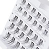 FALSCARA Collection DIY Eyelash Extension Multipack, Feather-Light Eyelash Fibres, 30