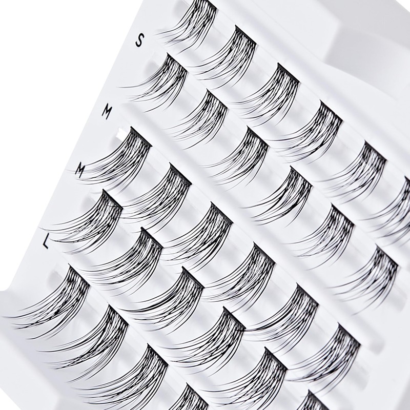FALSCARA Collection DIY Eyelash Extension Multipack, Feather-Light Eyelash Fibres, 30