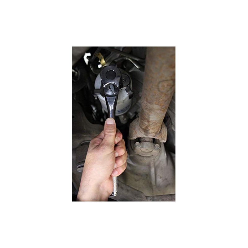 Lisle 63830 61-124mm 3 Jaw Wrench & Adapter