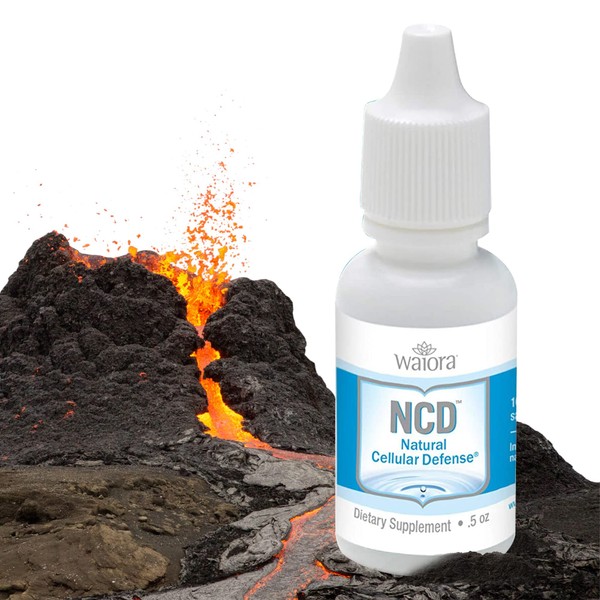 Waiora NCD Activated Liquid Zeolite Drops, for Natural Body Cleanse