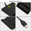 BOMFLORE CAC Reader, CAC Card Reader Military, ISO7816 Contact DOD