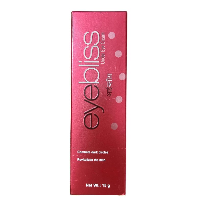 Eye'bliss Under Eye Cream, Dark Circle Treatment, Skin Revitalizing Formula,