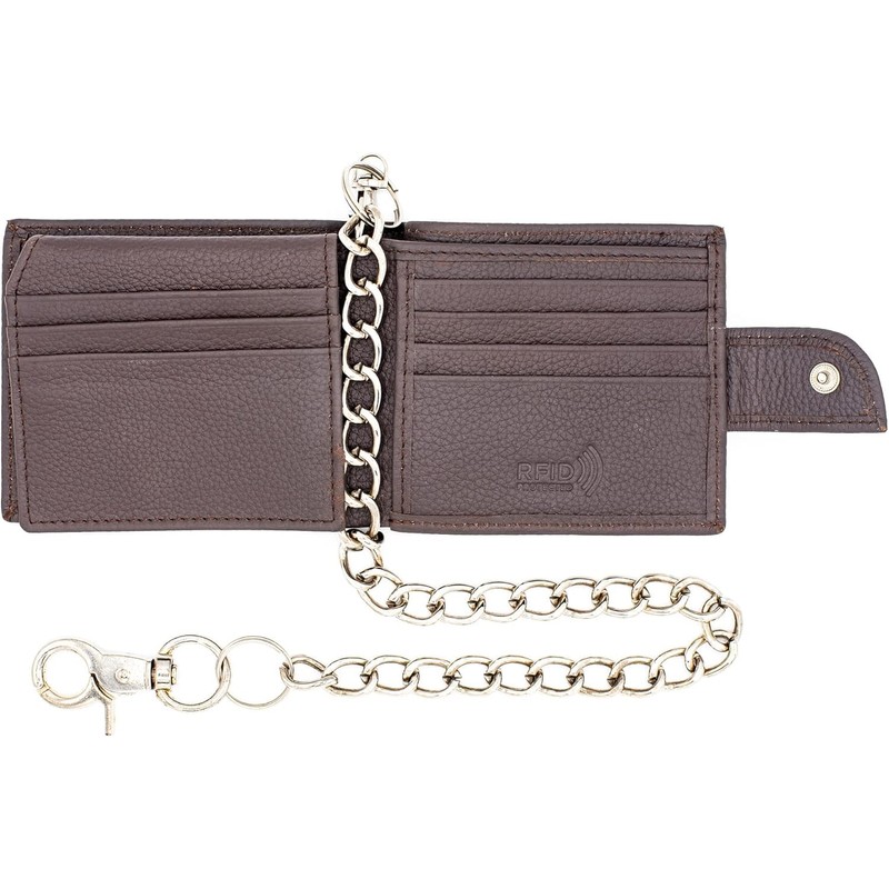J T C JUZAR TAPAL COLLECTION Chain Wallet for Men