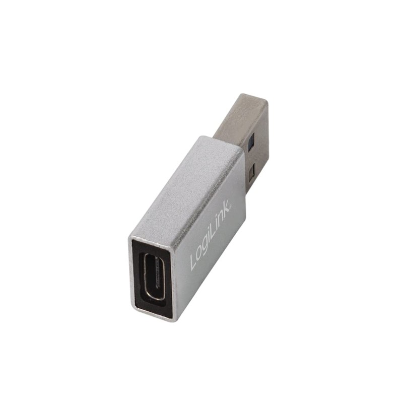 LogiLink USB 3.2 Gen1 Type-C Adapter, USB-A (Male) to USB-C