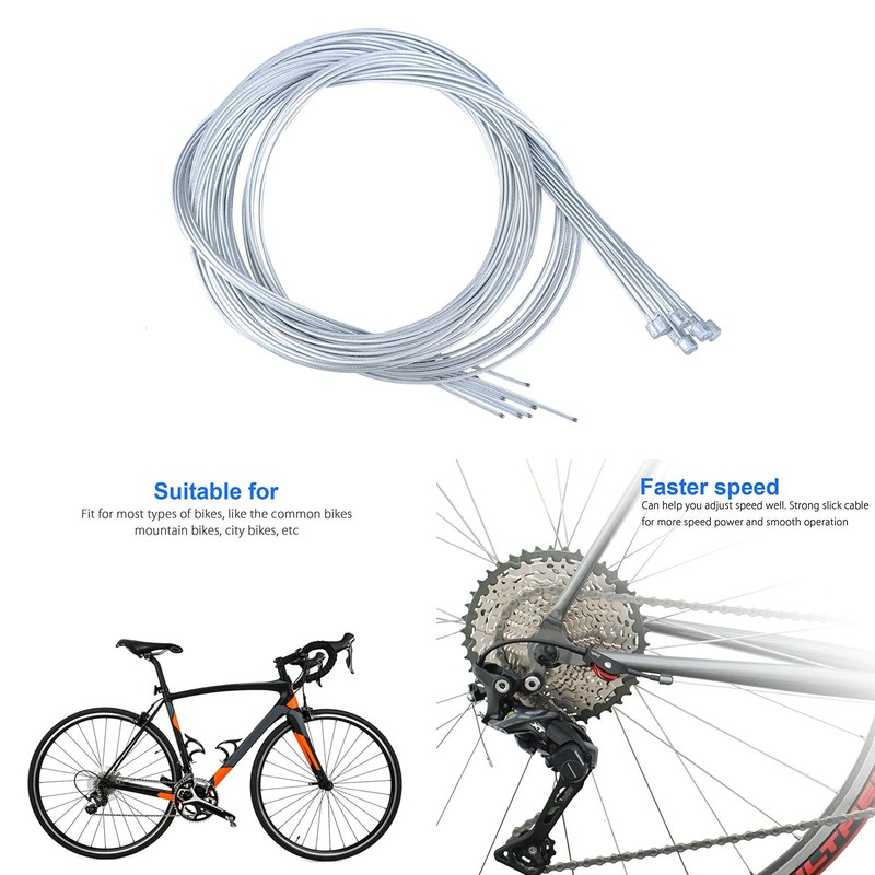 F Fityle Set of 10, Premium Bike Shift Cable, Professional