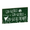 Second Ave Funny Gin-gle Bells Christmas Xmas Wooden Hanging Decoration