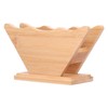 Bamboo Coffee Filter Paper Holder Hand Drip Coffee Filter Paper