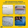 Zep Premium Carpet Shampoo - 2.5 Gal (Case of 2)
