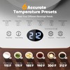 Electric Tea Kettle with Infuser, 1.5L Glass Water Boiler with