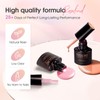 ROSALIND 30pcs Jelly Gel Polish Set, 26 Colors Translucent Nude
