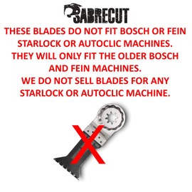 42 x SabreCut SC42SPK80 Large 80mm x 80mm Sanding Pads and Sanding Sheets Kit Compatible with Fein SuperCut and Festool Vecturo (Non-StarLock) Oscillating Multitool Multi Tool Accessories