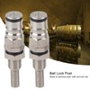 2pcs/ Set Stainless Steel Sturdy Keg Beer Ball Lock Post