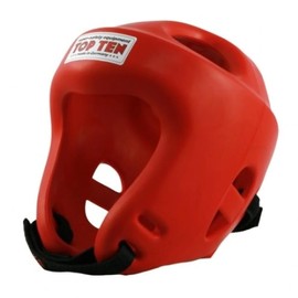 Top Ten Fight Head Guard (Red, Small)