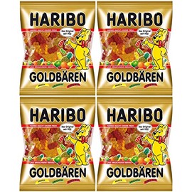 Haribo Goldbaeren Gummy Bear Candy 4-Pack (4 x 175g)