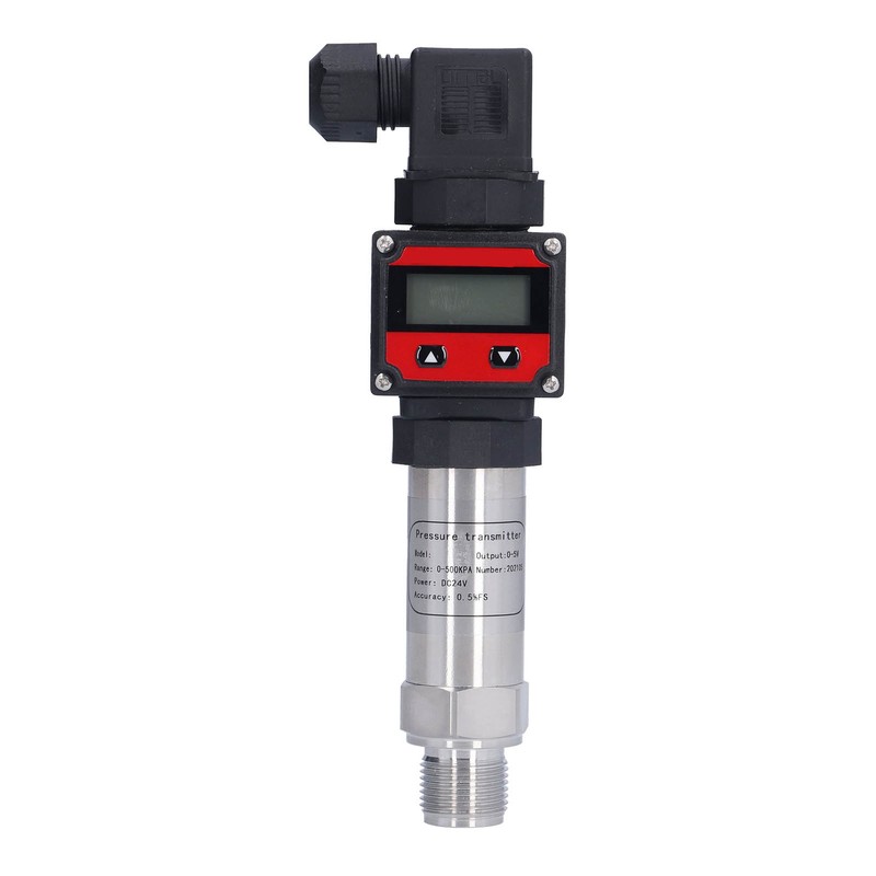 DC24V Digital Pressure Transmitter Diffused Silicon Sensor with LCD Display