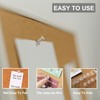 200pcs Transparent Push Pins, Plastic Head Drawing Poster Tacks Needle,