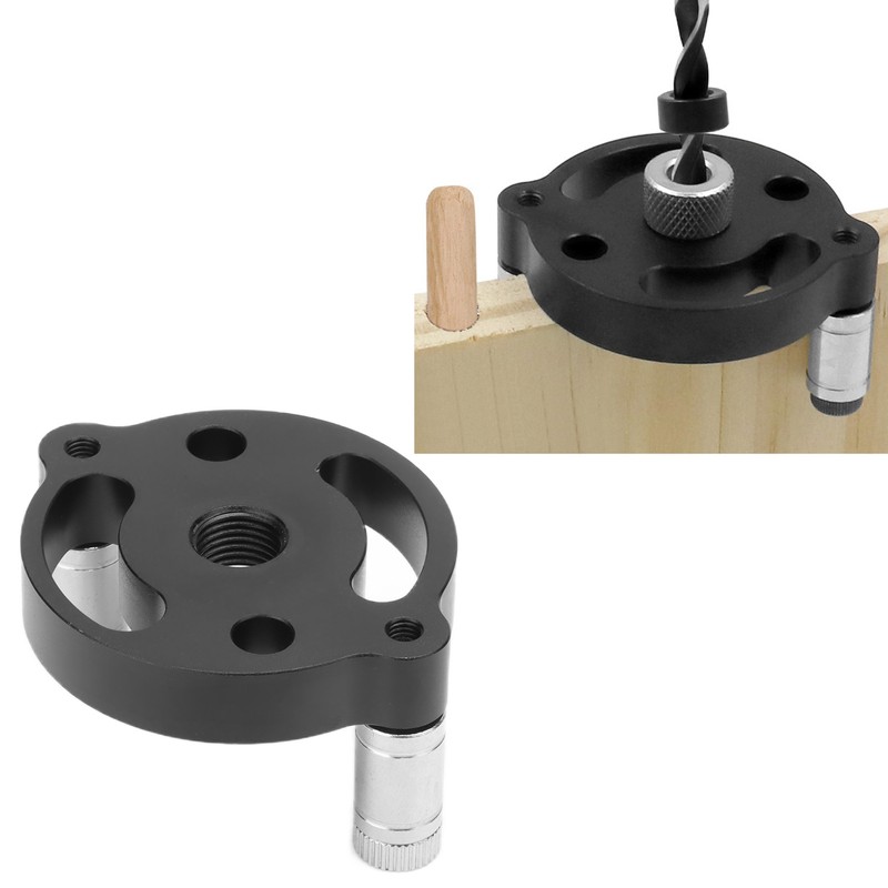 Vertical Self Centering Dowel Jig Kit Drilling Locator Punch Guide