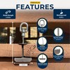 8pcs Trailer, Deck or Dock Anchors for Gap Between Boards