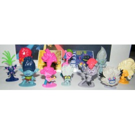 Trolls World Tour Movie Party Favors 14 Set with 10 Figures 2 Fun Stickers More
