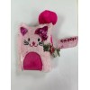 Claire’s Claire's Club Kitty Plush Mini Lock Diary Journal in