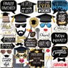 Graduation Photo Booth Props - 41-pc Photobooth Kit with 8