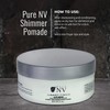 Shimmer Pomade For Non-Greasy Styling & Texture With A Shine