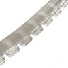 Sommerfeld's Clear Rubber Glass Retainer for Glass Cabinet Rail &