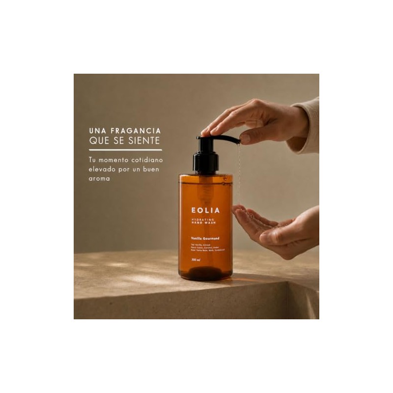 Jabón Líquido para Manos, Vanilla Gourmand, No Reseca, 300 ml
