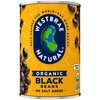 Westbrae Natural Organic Black Beans, Low Sodium, 15 Oz (Pack
