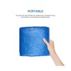 221 * 150cm Rectangular Pool Cover, Foldable Drawstring Design Solar