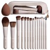 BS-MALL Juego de 14 brochas de maquillaje con 1 esponja:
