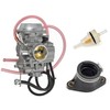 MOTO1988 Carburetor Carb & Intake Manifold Boot For Arctic Cat