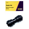 W4 Equal Straight Connector - Black