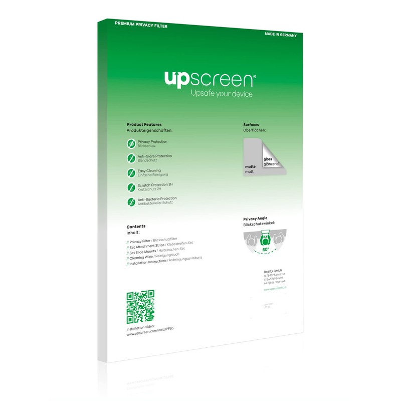 upscreen Privacy Filter Compatible with Dell Latitude 9520 Privacy Filter