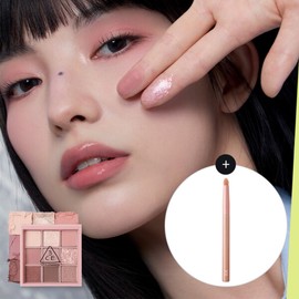 3CE (현대Hmall)3CE 멀티 아이 컬러 팔레트+글로우 아이 포인트 브러쉬 (Modern Hmall) 3CE Multi Eye Color Palette + Glow Eye Point Brush